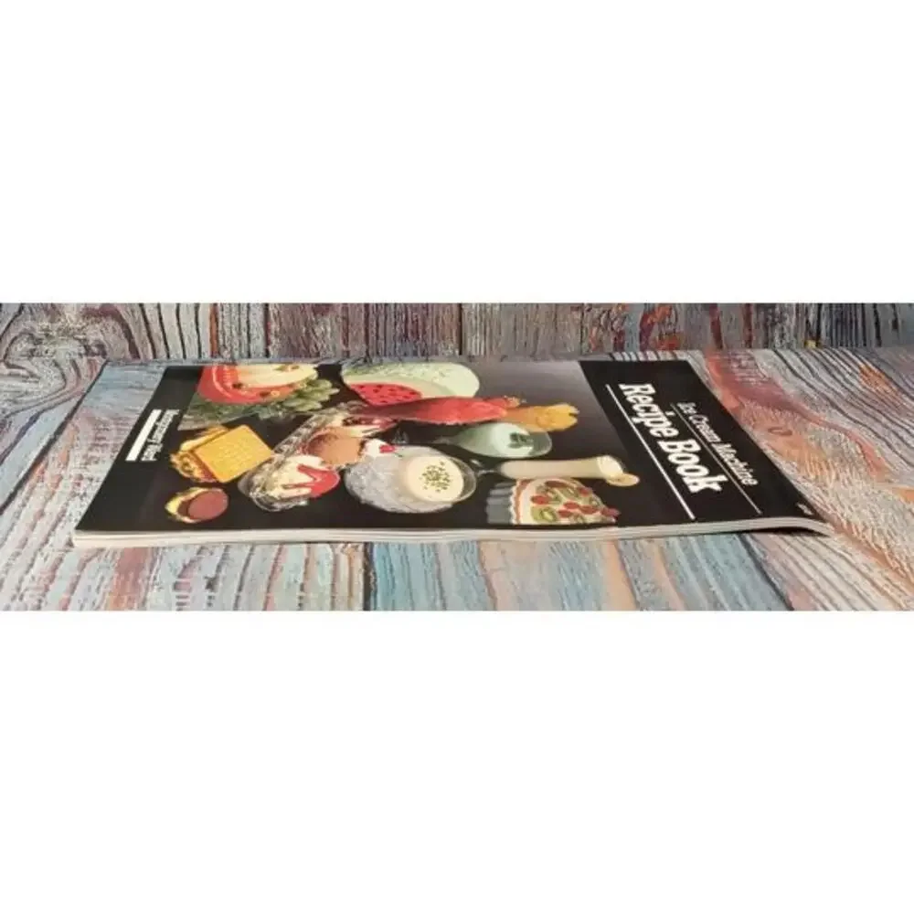 Ice‎ Cream Machine Recipe Book by Montgomery Ward